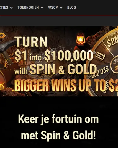 Spin And Gold Ggpoker