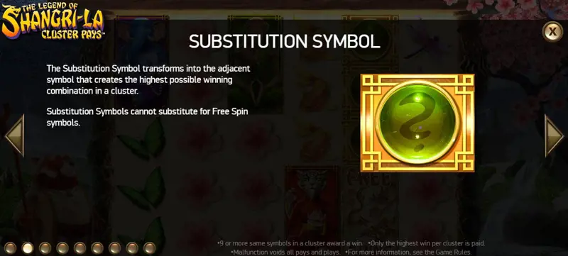 Uitleg Substitution Symbols Online Slot Shangri La
