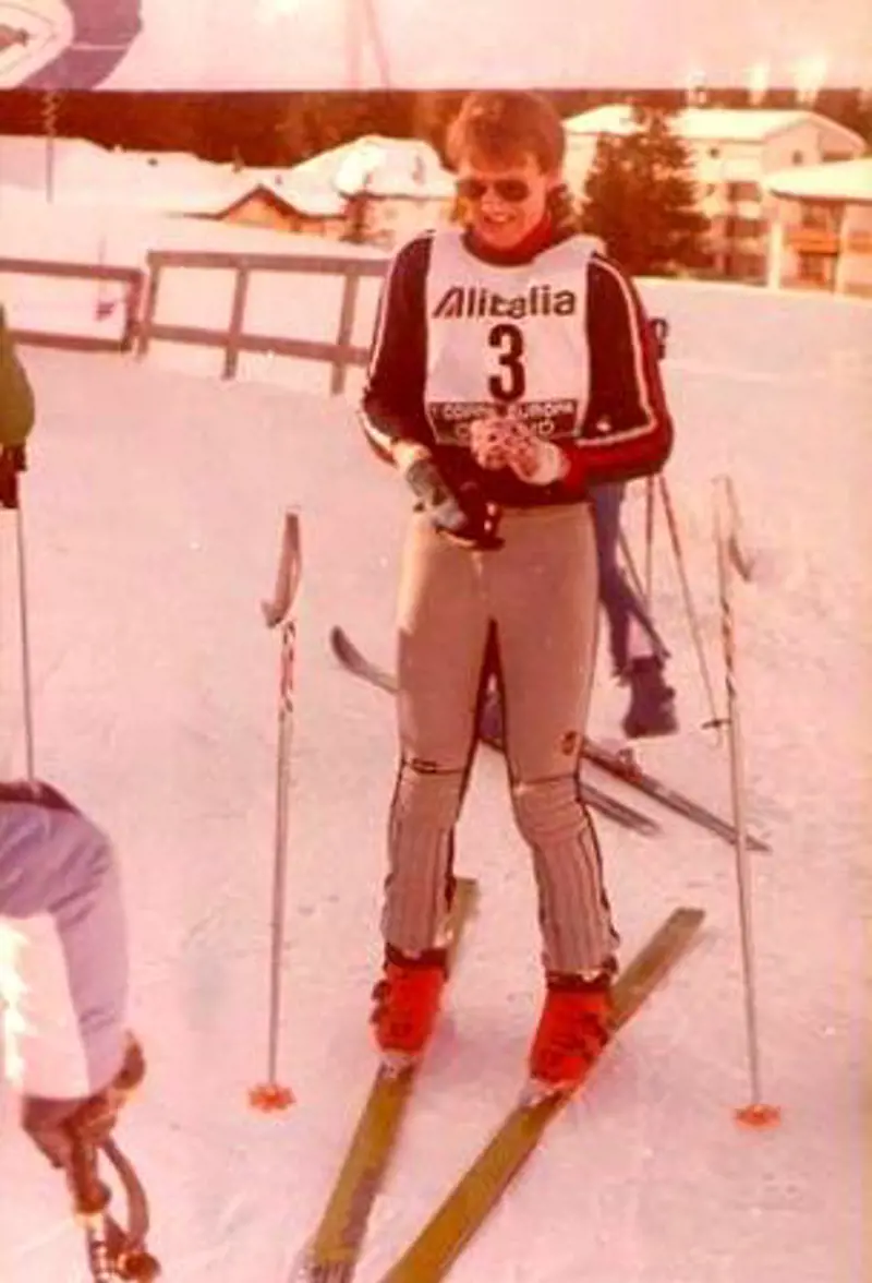 Op De Skis In Neckermann Tenue