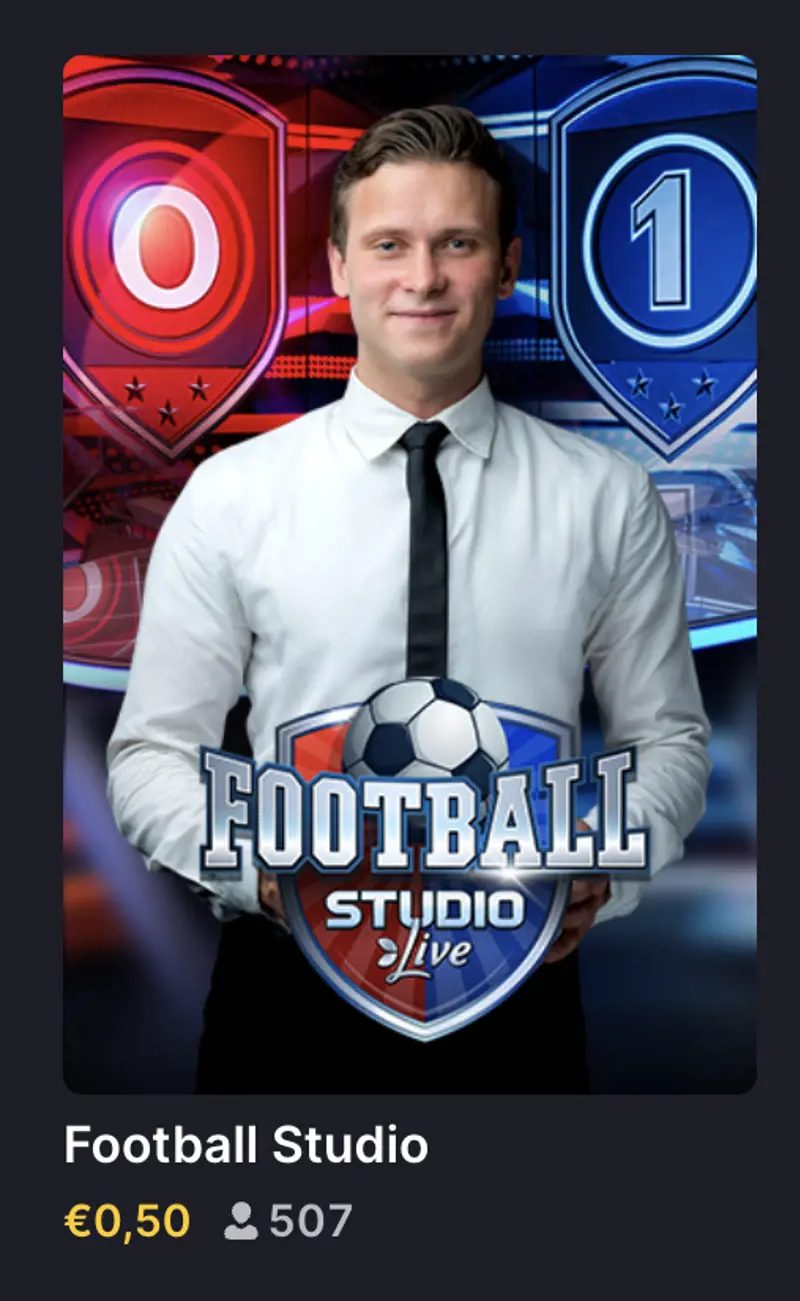 Football Studio Live Banner