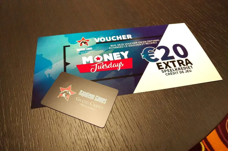 Gran Casino Middelkerke Voucher 20 Euro Extra