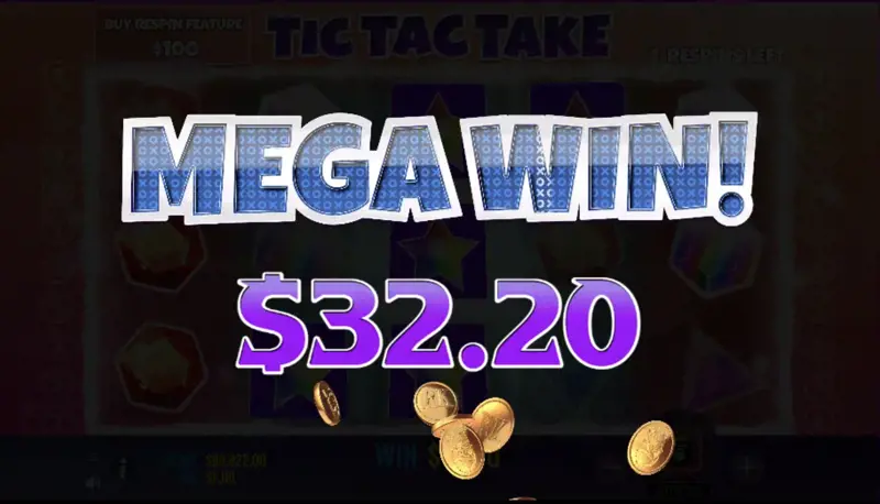 Tic Tac Take Mega Win