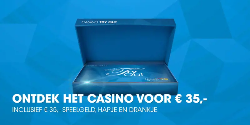 Holland Casino Try Out Pakket