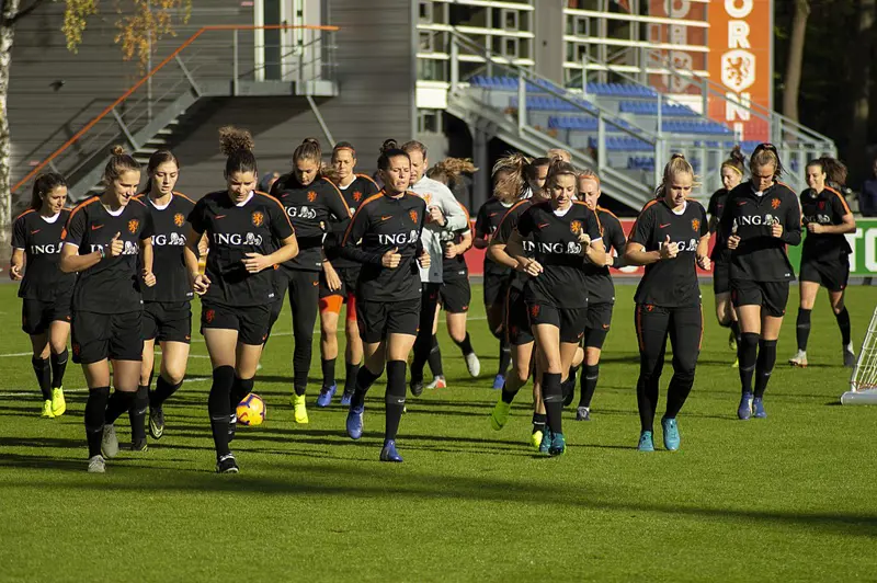 Netherlands Women's National Football Team Training In 2018 III