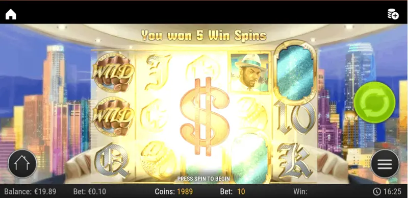 5 Free Spins Pimped
