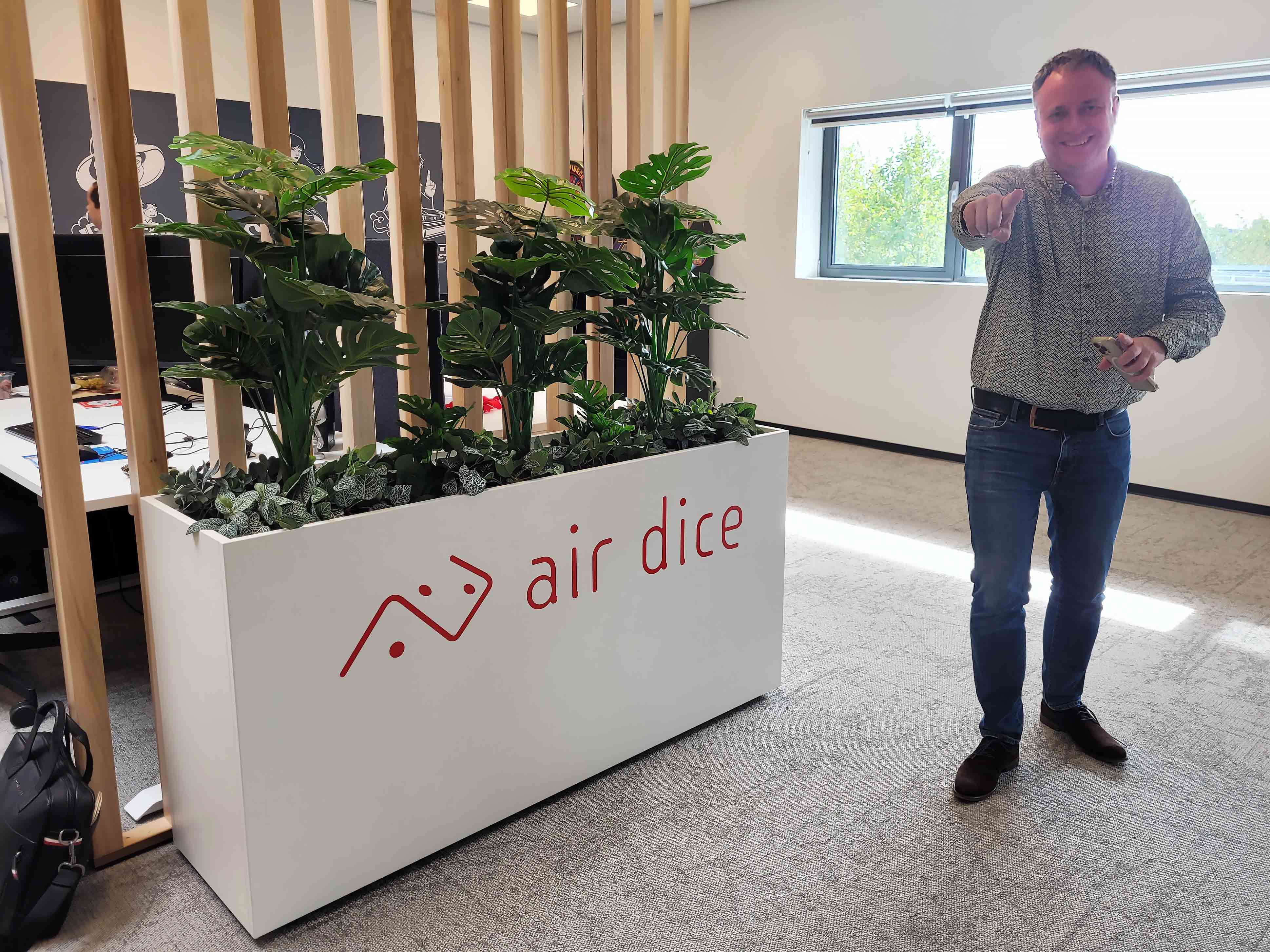 Armijn the Great One bij air dice benelux