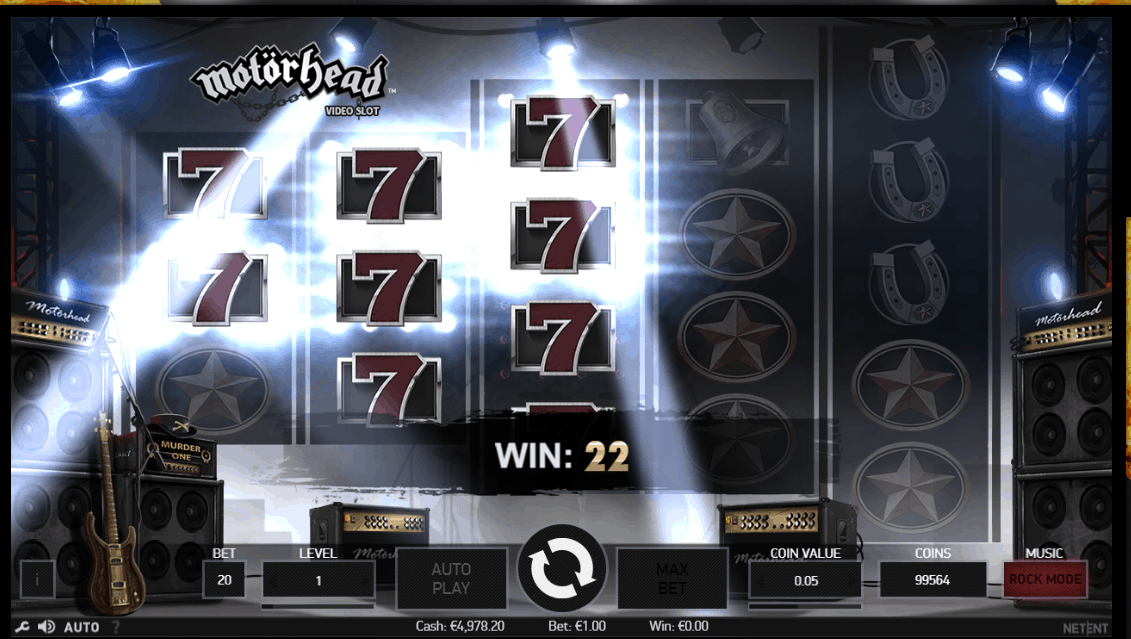 Motorhead: een ruige slot van Netent [review]