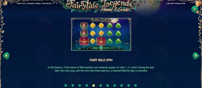 Fairytale Legends Hansel Gretel Fairy Wild Spin