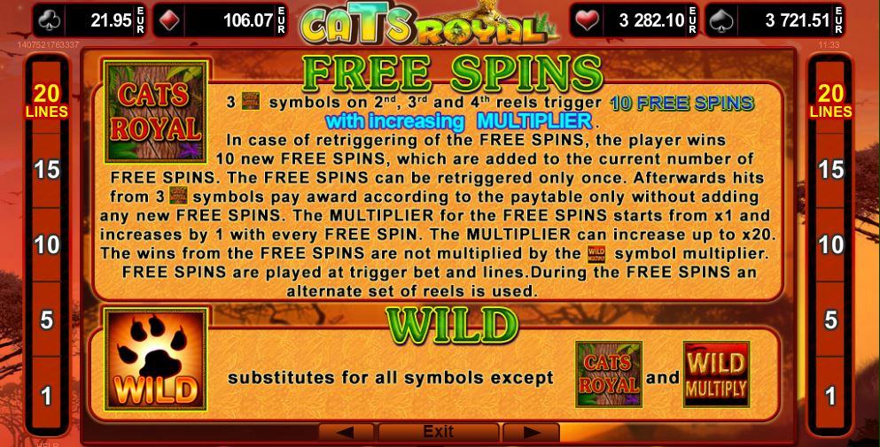 Cats royal: online slot van EGT [review]
