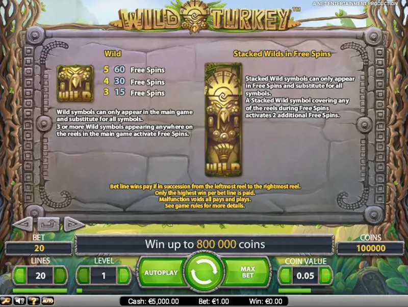 Uitleg Free Games Online Slot Wild Turkey
