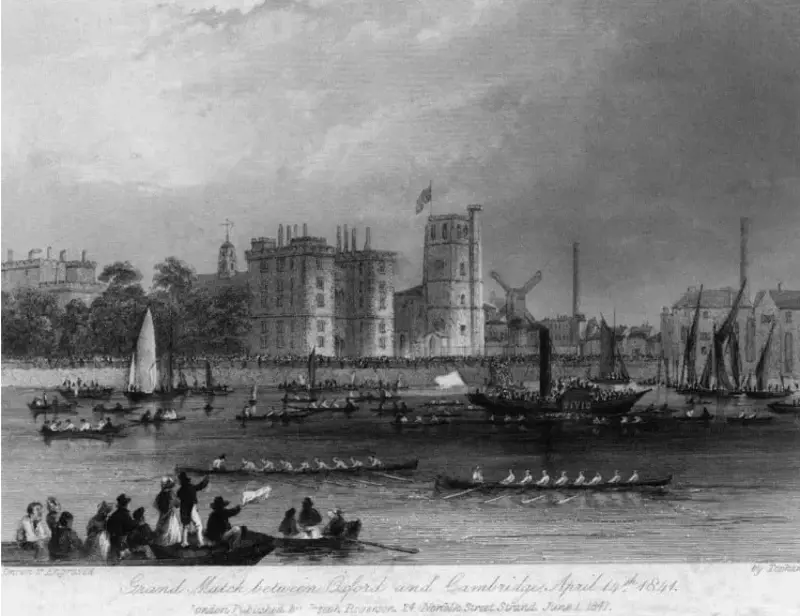 The Boat Race, In 1841
