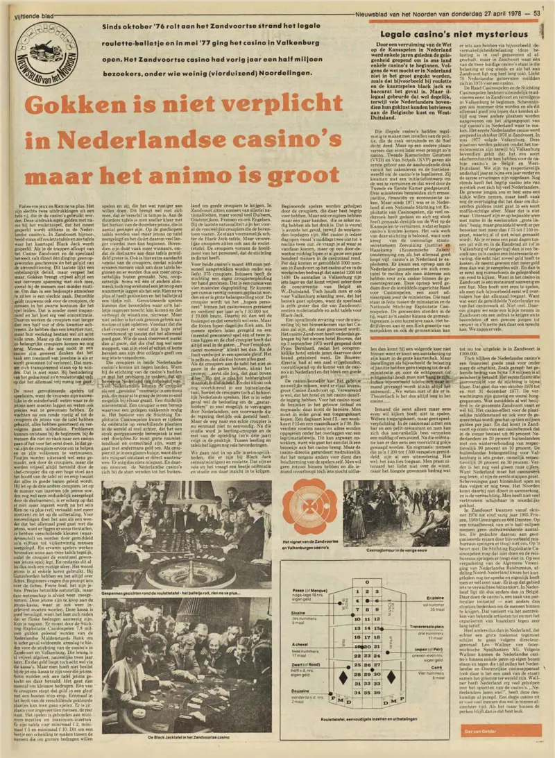 Nieuwsblad Van Het Noorden 27 April 1978