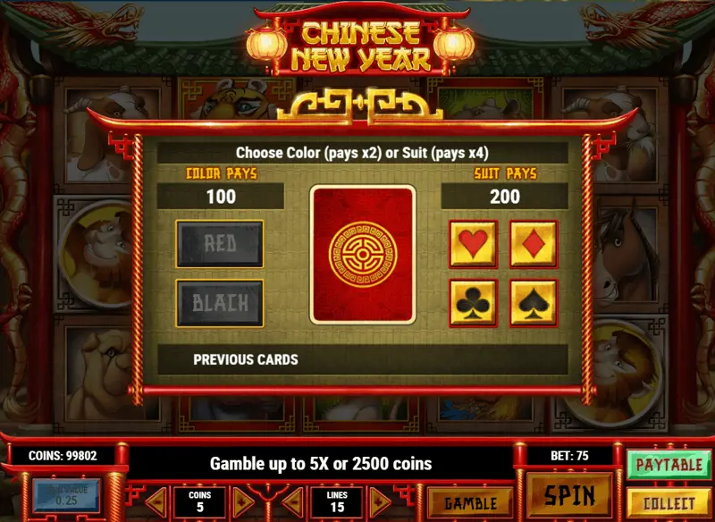 Gamble Chinese New Year