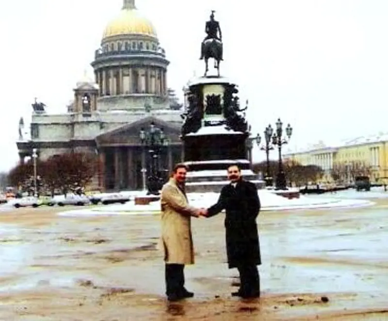 St Petersburg Leningrad Andre Jansen Harm Wiersma Wladimir Putin