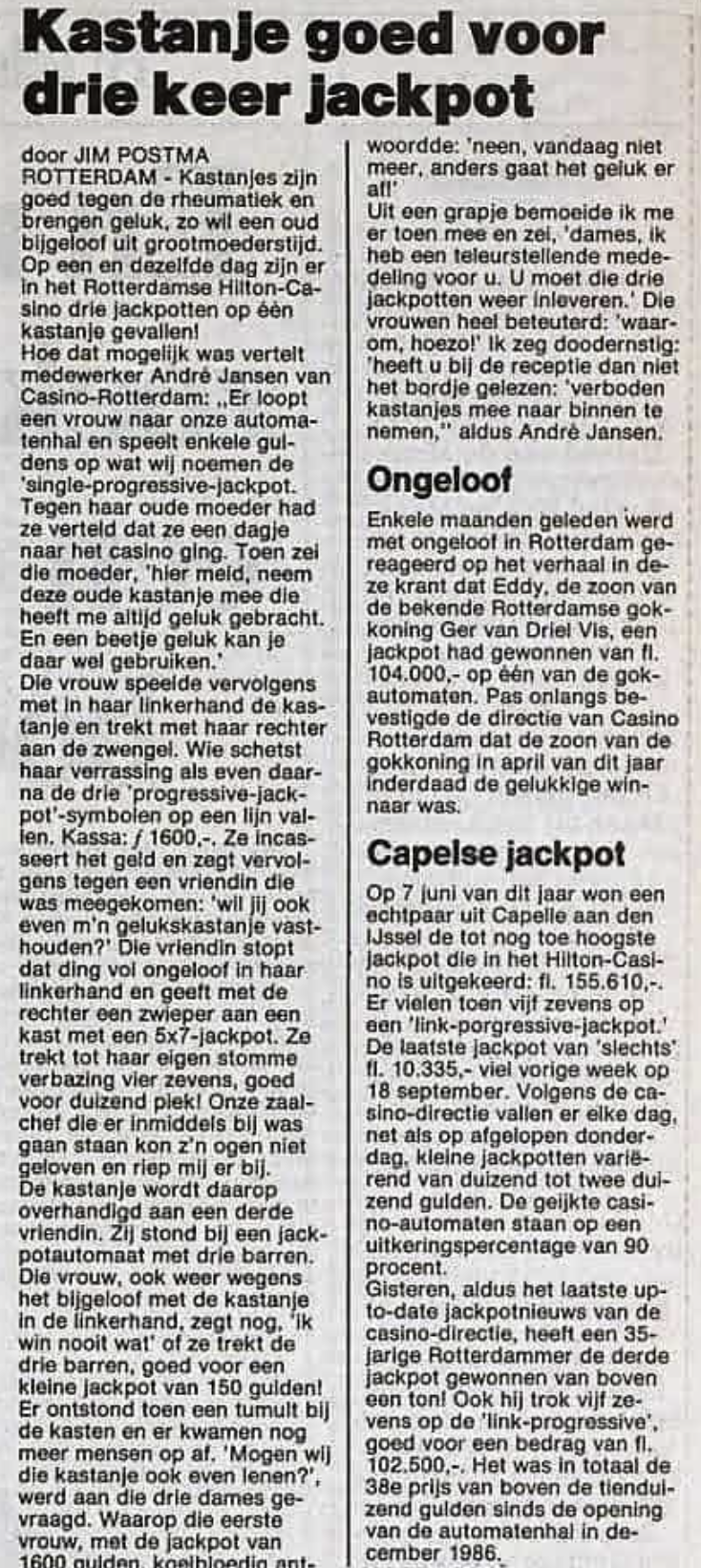 Stuk Uit Het Vrije Volk