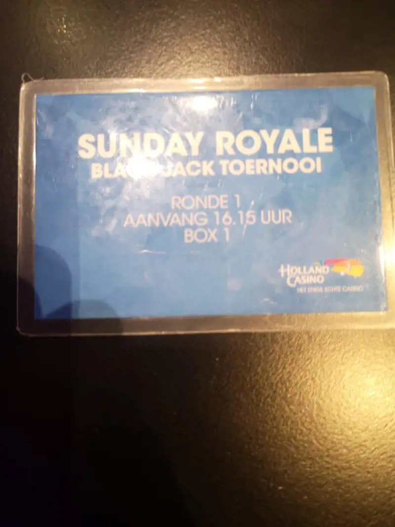 Sunday Royale Toernooi