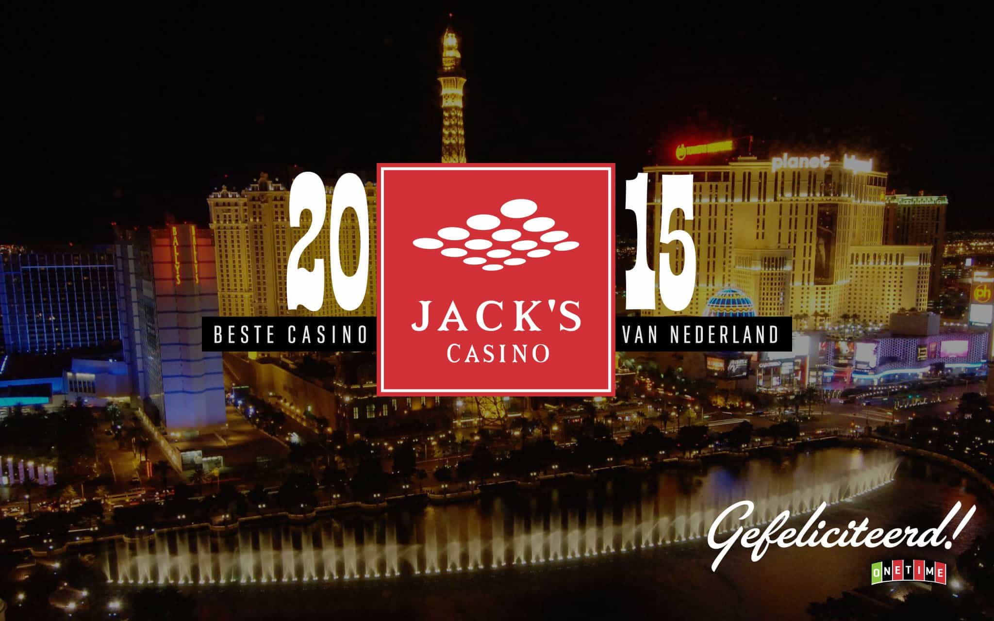 Beste Casino van Nederland 2015 Jack's Casino Nijmegen Dukenburg