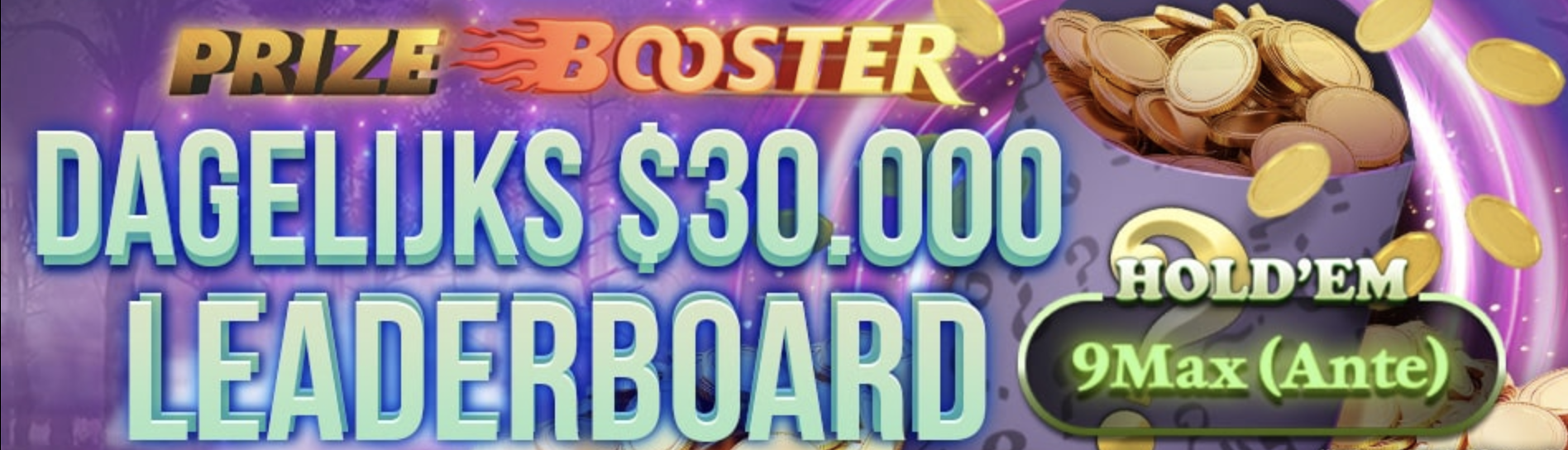 Hold'em dagelijks leaderboard GGpoker