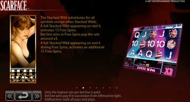 Uitleg Free Spins Online Slot Scarface