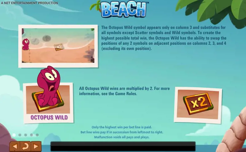 Uitleg Feature Online Slot Beach