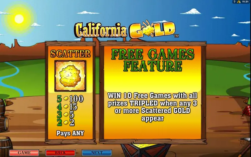 Uitleg Free Games Rules Online Slot California Gold