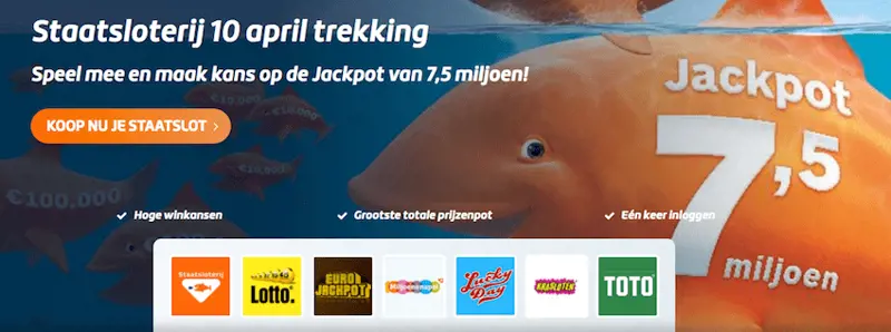 Nieuwe Website Nederlandse Loterij