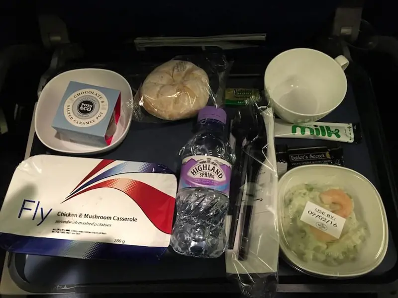Eten In Vliegtuig