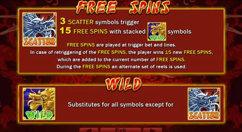 Free Spins 2 Dragons