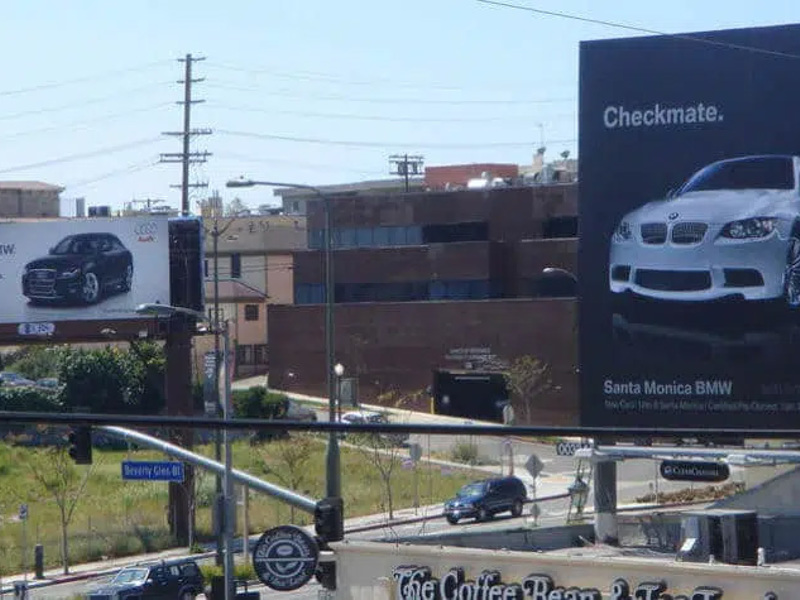 Ambush Marketing BMW Checkmate Billboard