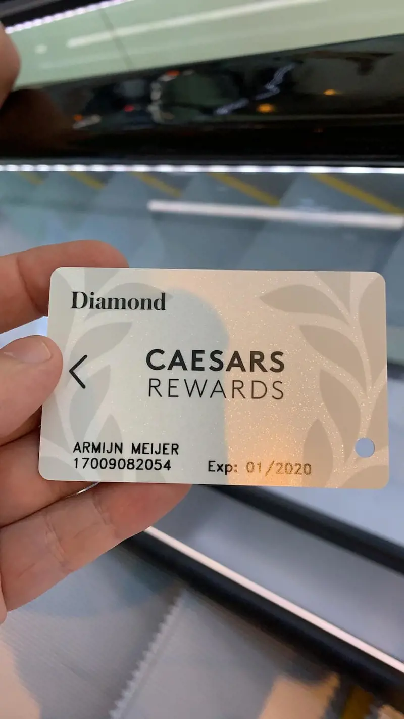 Diamond Caesars Reward Pas