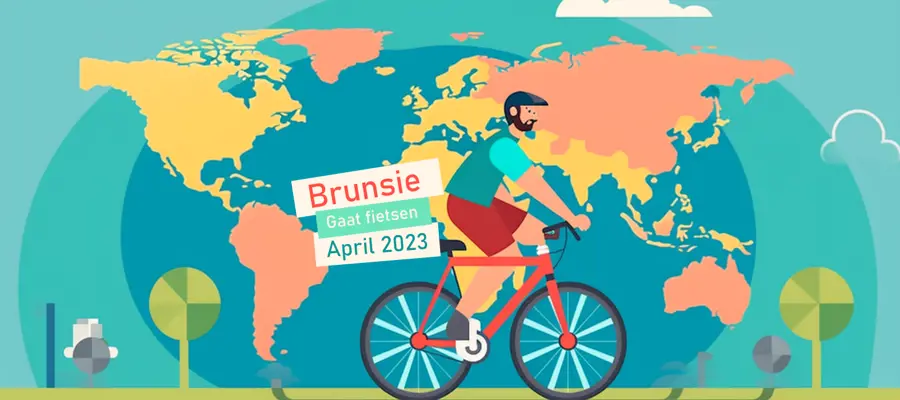 Brunsie Gaat Fietsen April 2023