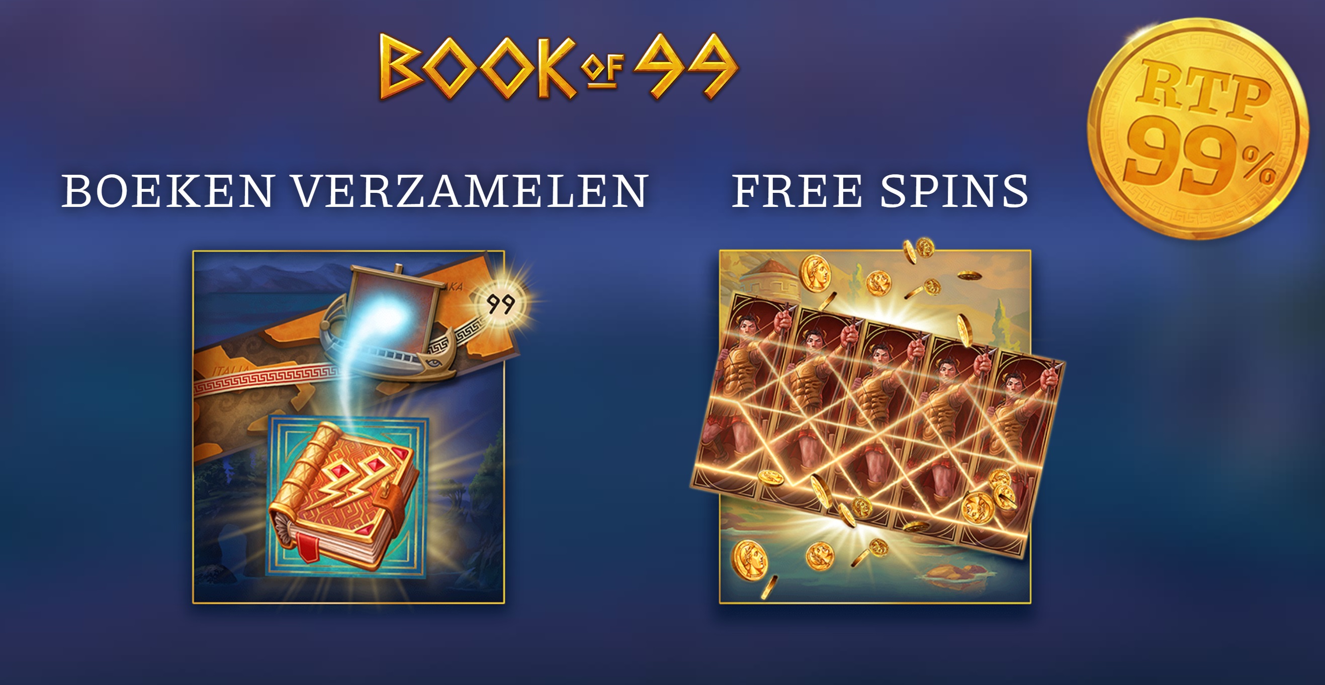 rtp van 99% book of 99