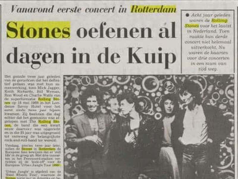 Rolling Stones Krant 18 Mei 1990