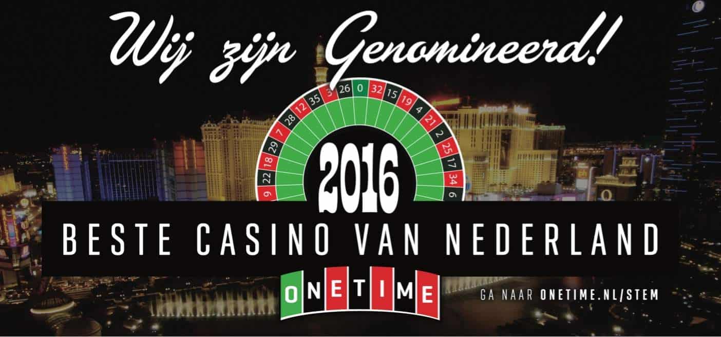 De nominaties zijn bekend, 'beste casino van Nederland 2016'