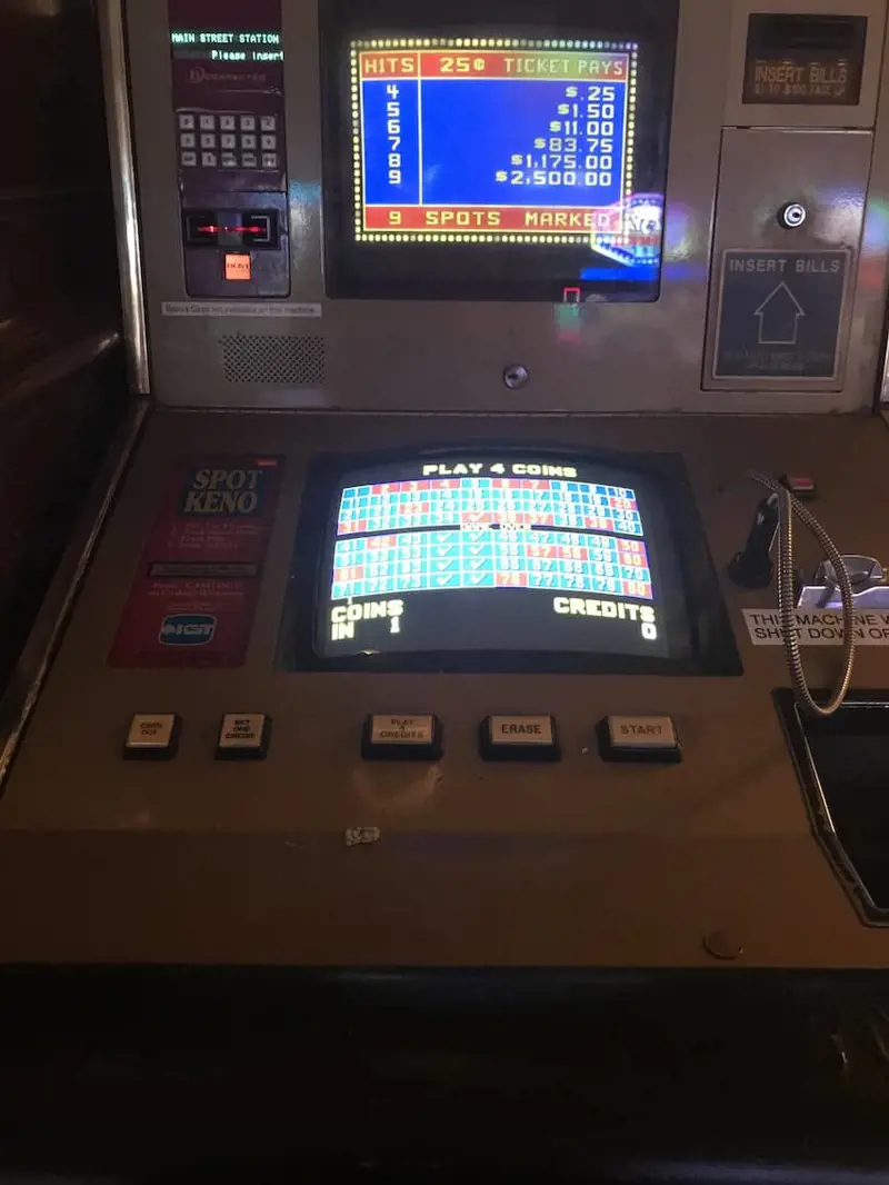 Oude Bingo Machines