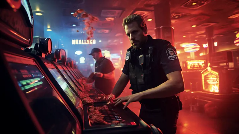Politie inval casino