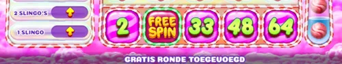 Free spin toegevoegd
