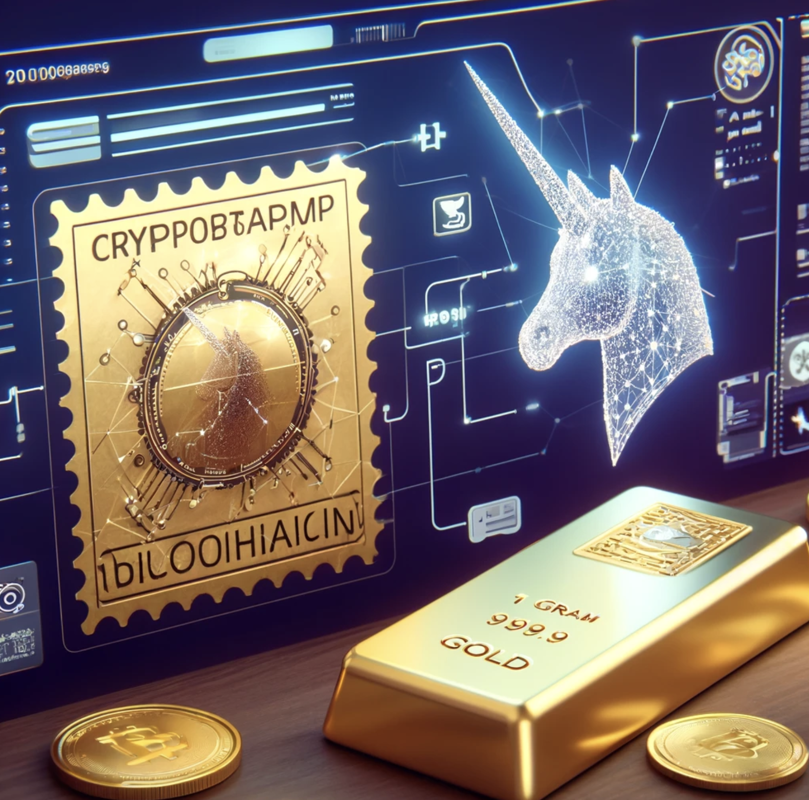 Wat is een Cryptostamp | Onetime.nl