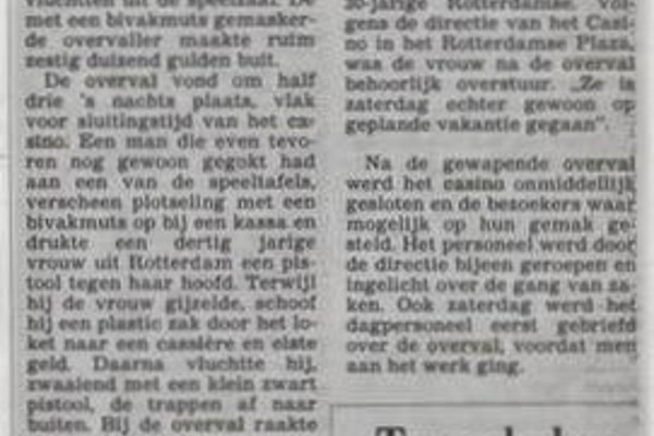 Overval Rotterdam 1993