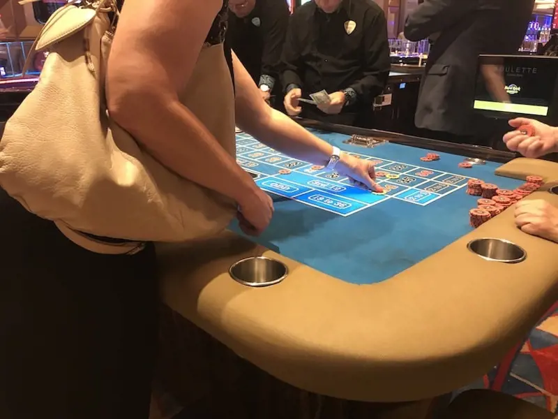 Verlichte Roulette Hard Rock Casino