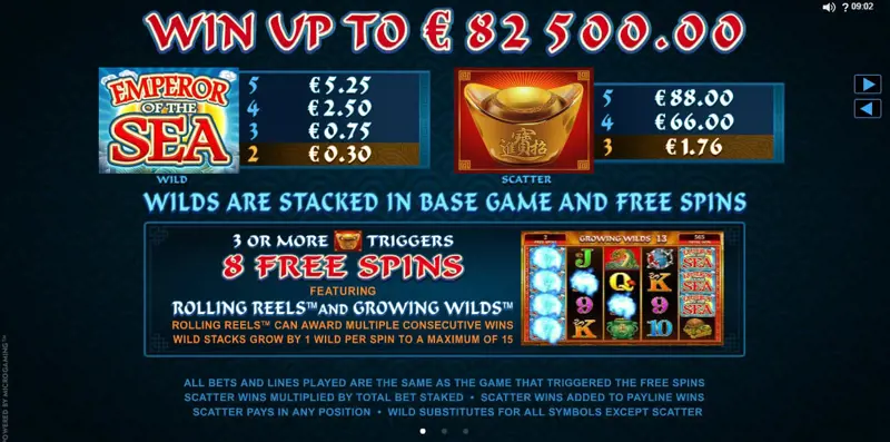 Uitleg Free Spins Online Slot Emperor Of The Sea