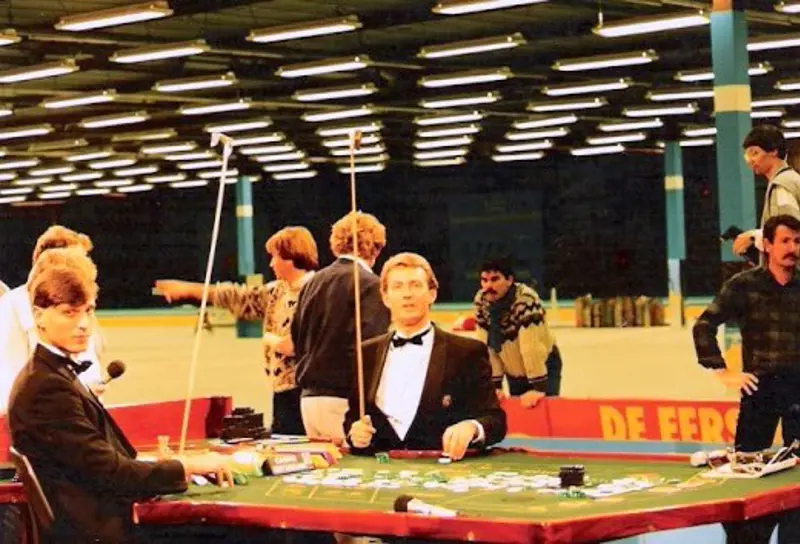 Michel Claeys En Ik Op TV Domino Day 1986