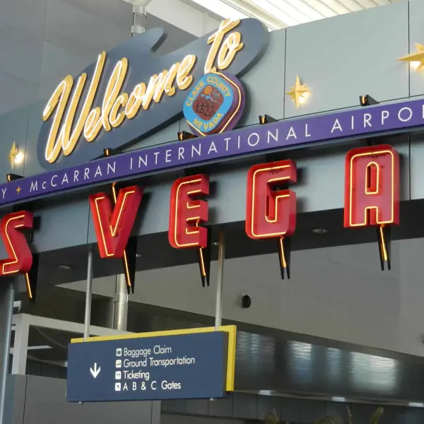 Las Vegas welkom