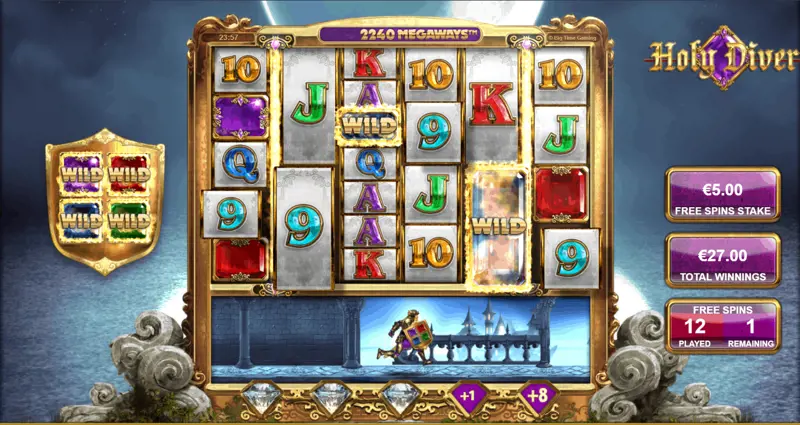 Holy Diver Free Spins