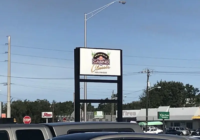 Seminole Casino Miami Sign