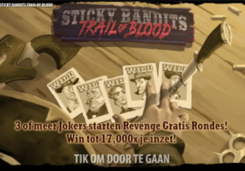 Sticky Bandits: trail of blood