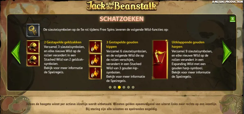 Uitleg Wild Symbolen Online Slot Jack And The Beanstalk