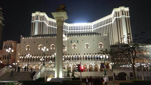 Het Venetian in Macau is qua stijl gelijk aan het zusje in Vegas