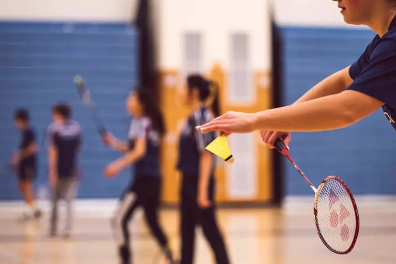 Badminton Opslag