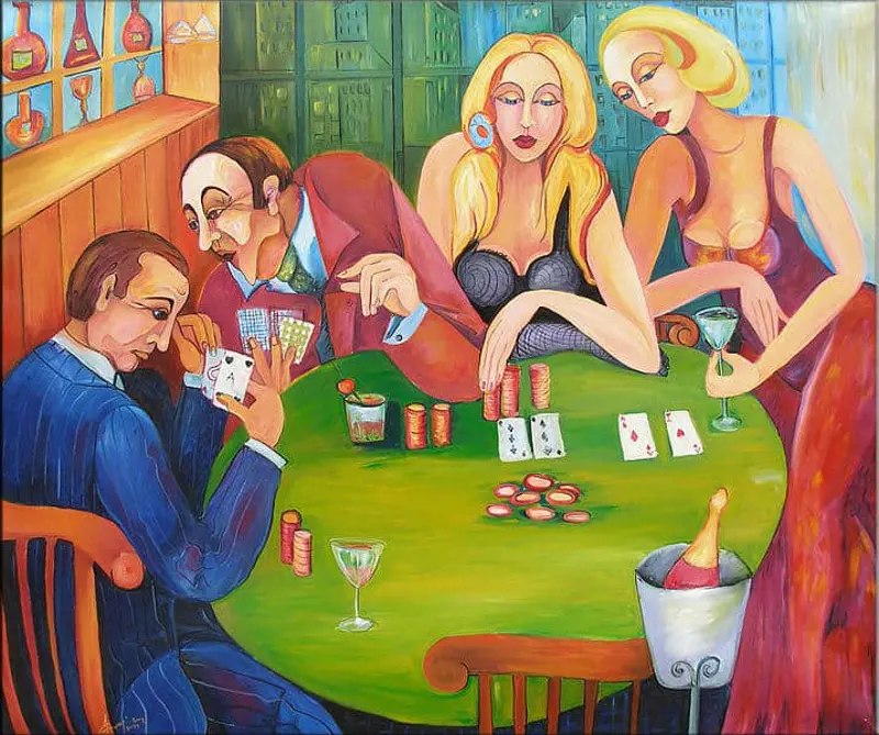 Casino Poker Game Ana Covaci